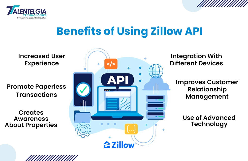 Benefits of using Zillow API