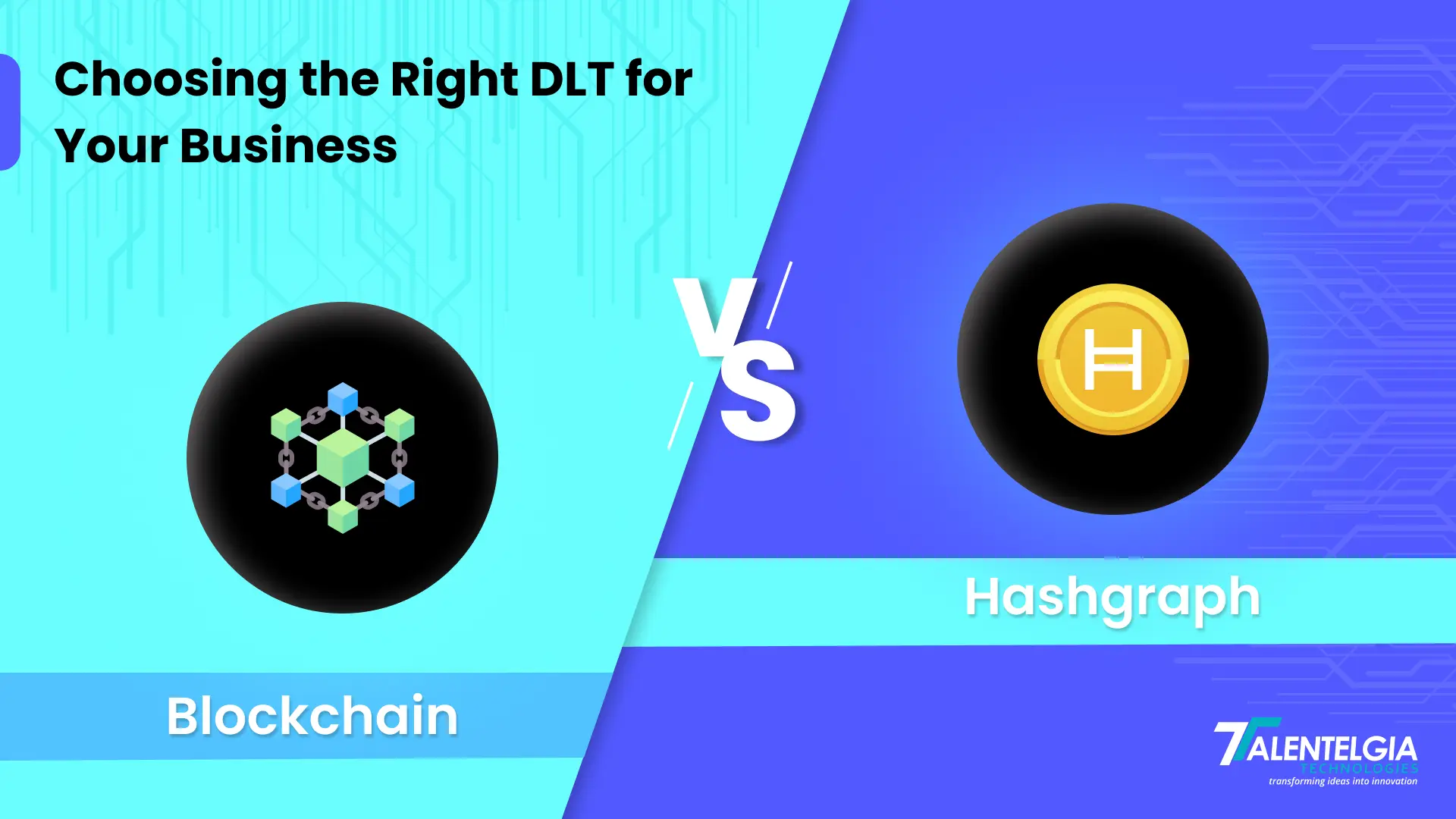 Blockchain Vs Hashgraph- Choosing the Right DLT for Your Business