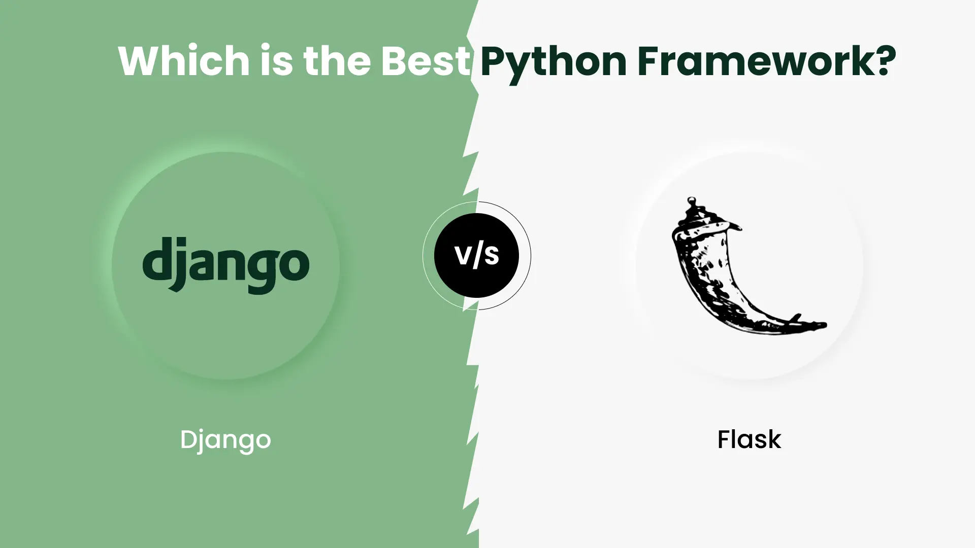 Flask vs django