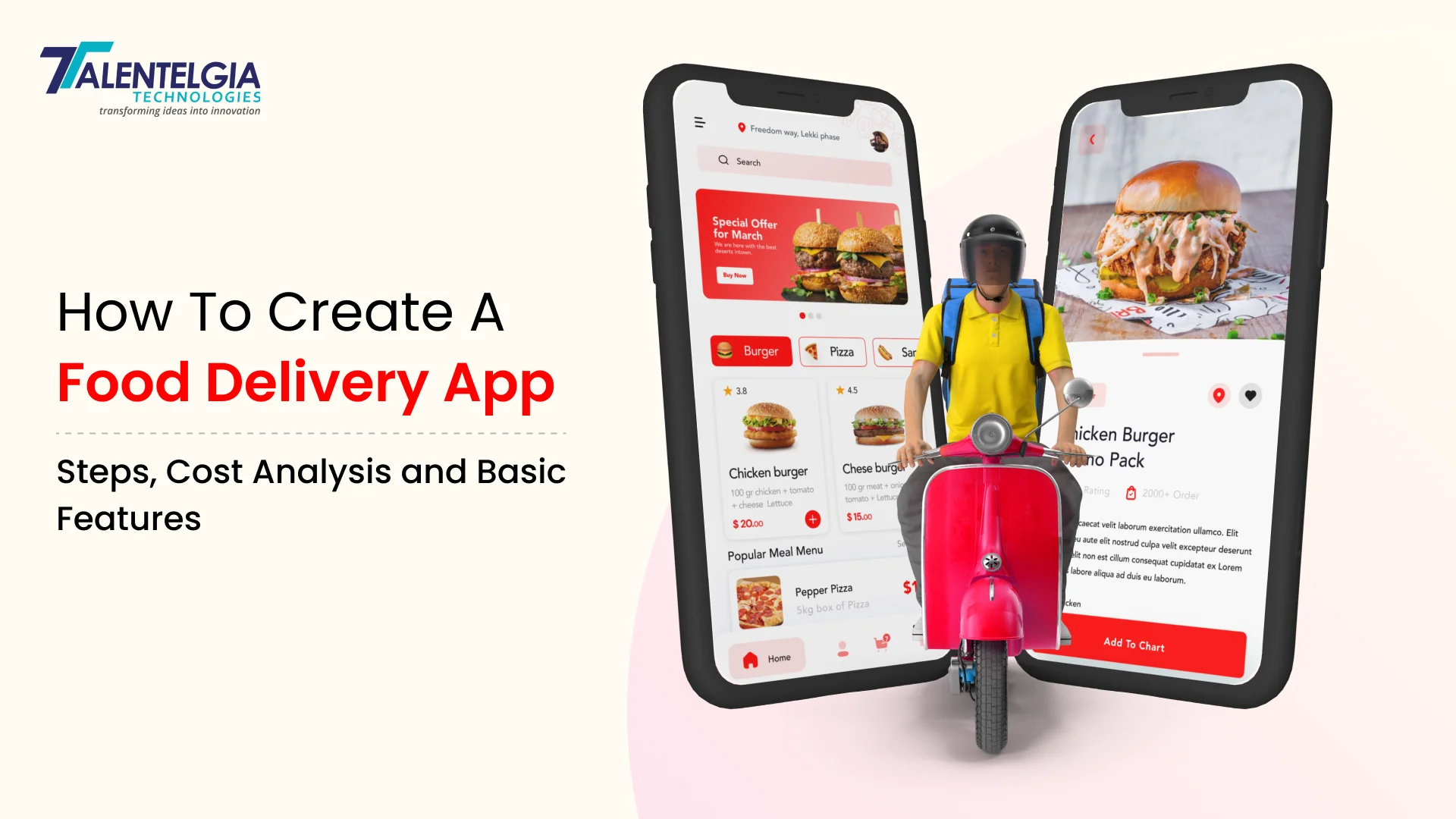 How to Make a Food Delivery App?