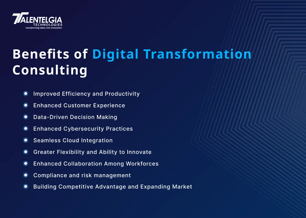 Benefits of Digital Transformation